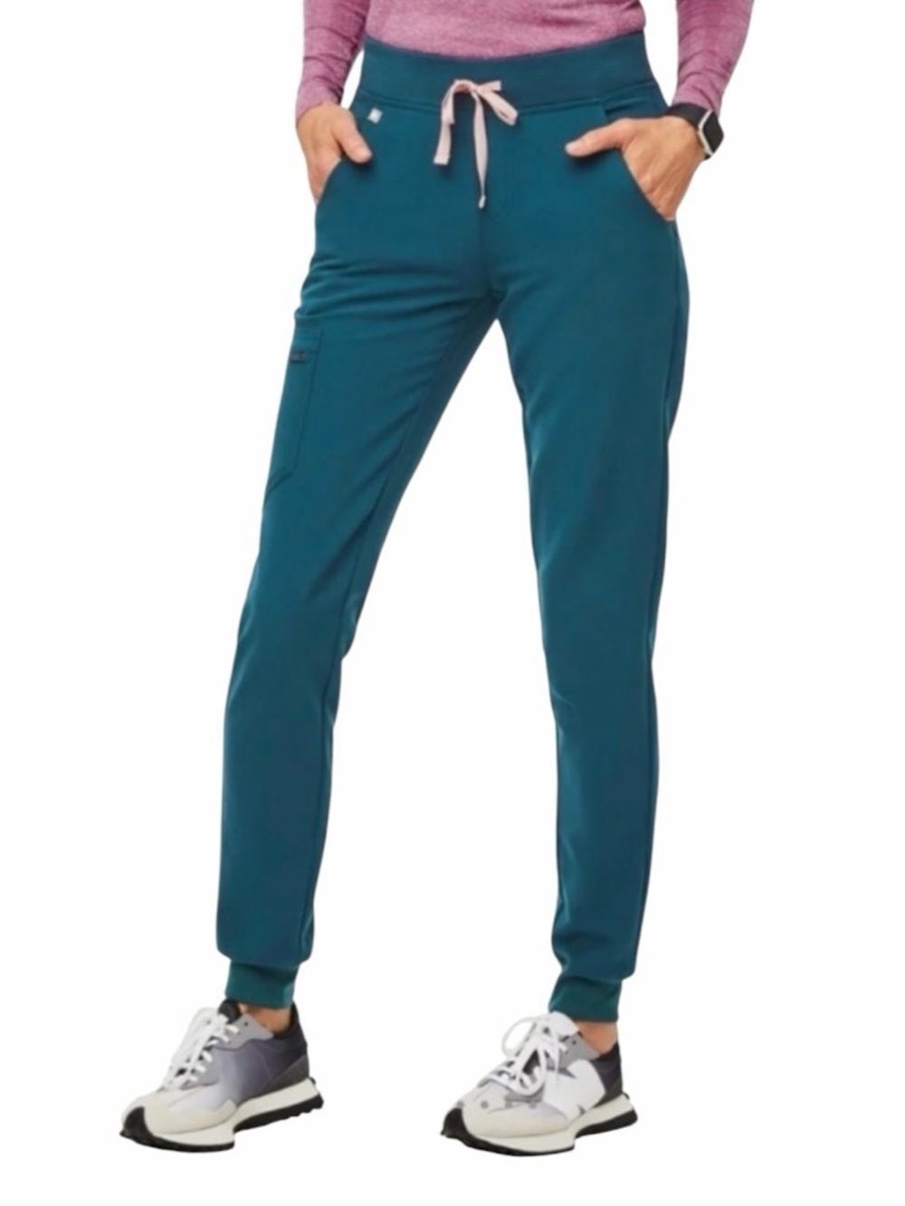 Figs Zamora Jogger Scrub Pants Limited Edition Caribbean Blue Women’s Size XS